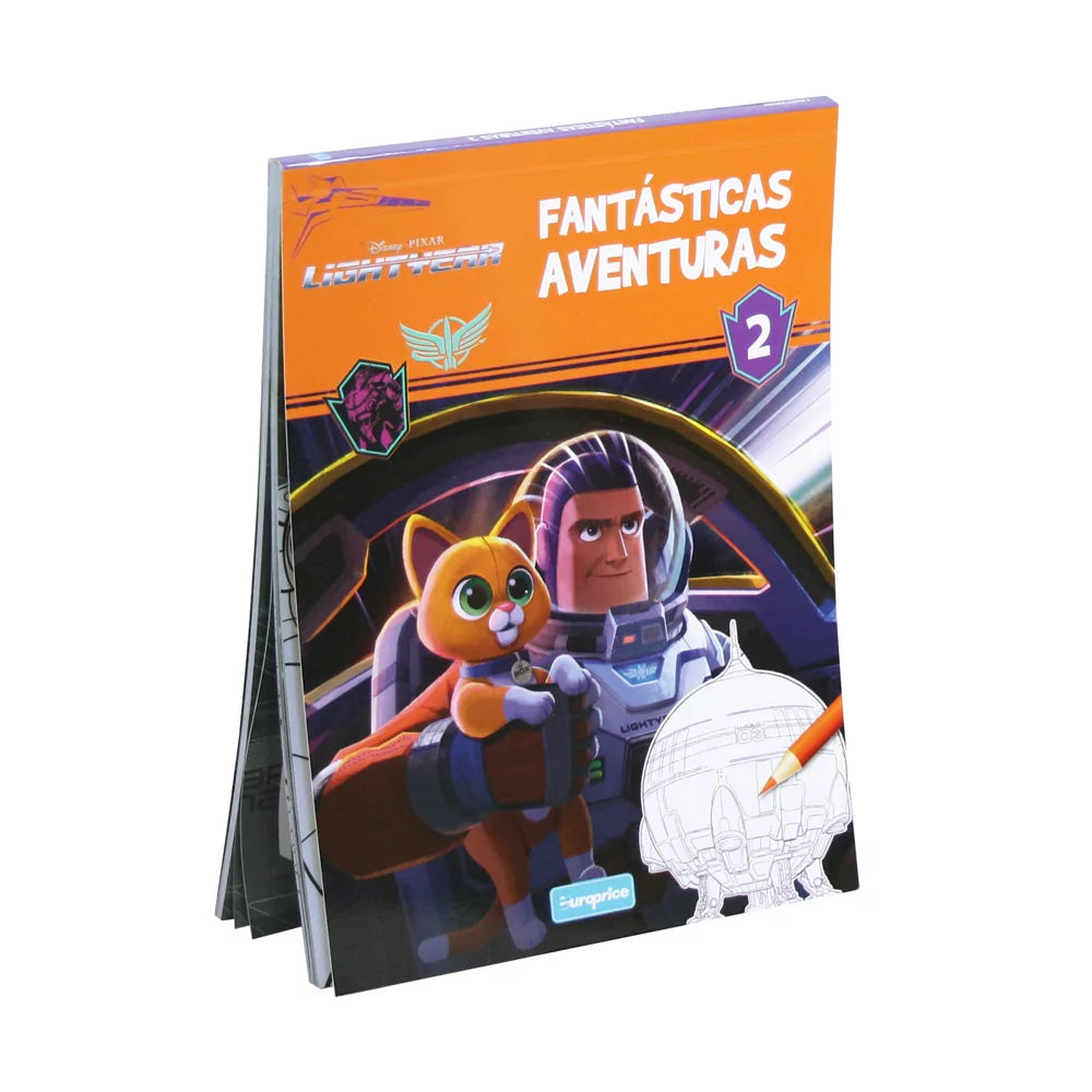 Disney Lightyear Fantastic Adventures - Colouring Book - Anilas UK