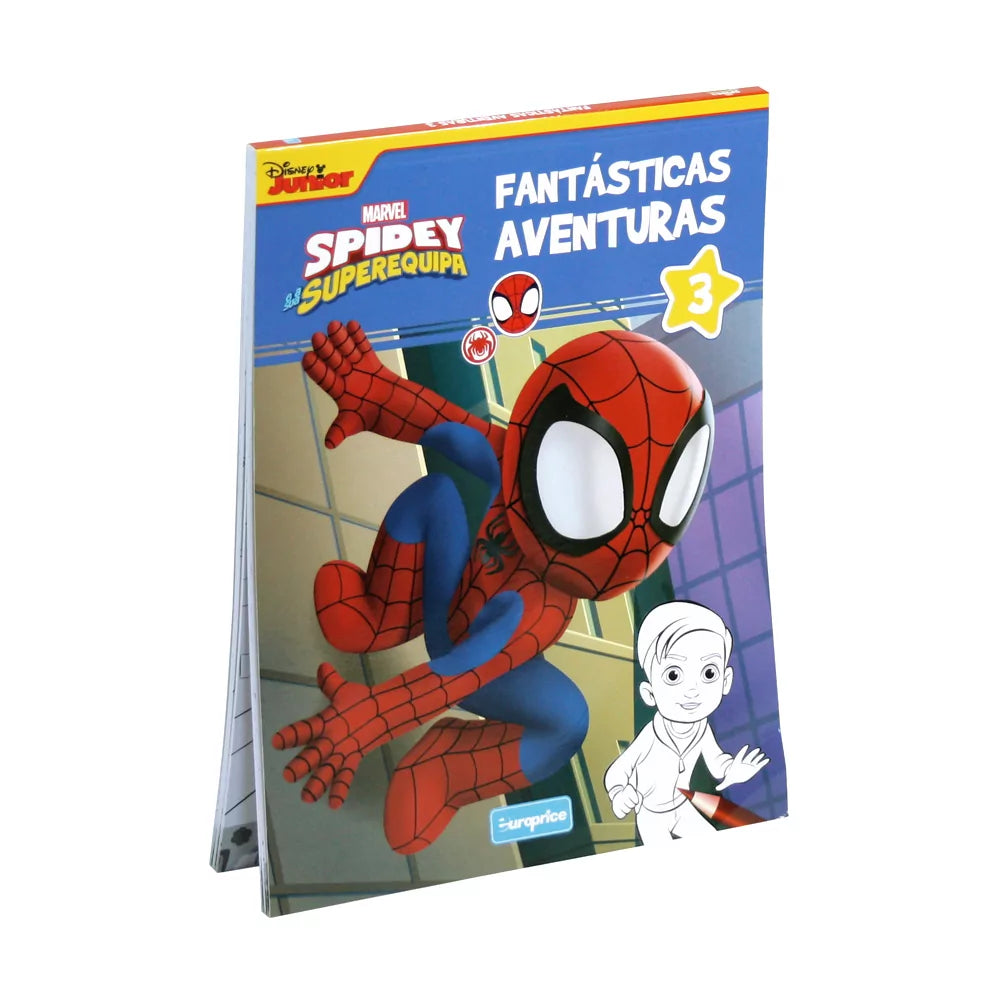 Marvel Spidey Fantastic Adventures - Colouring Book - Anilas UK