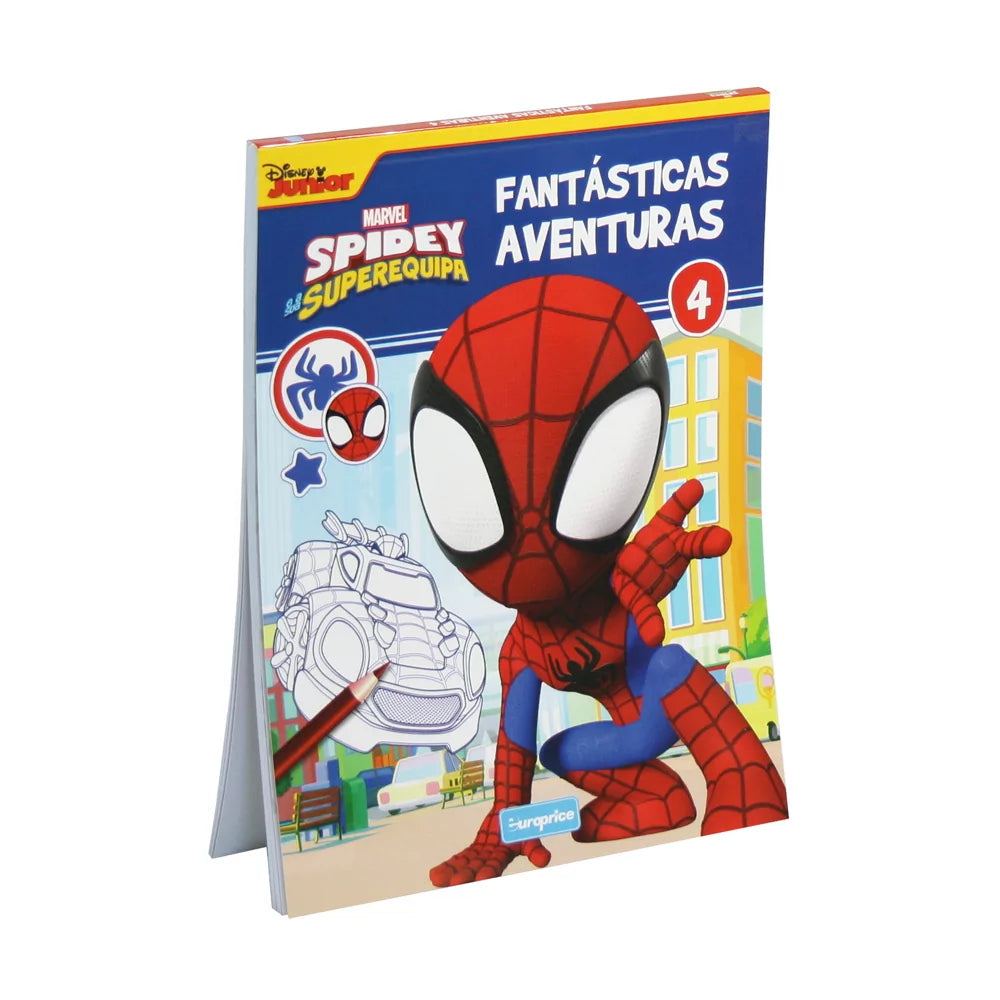 Marvel Spidey Fantastic Adventures - Colouring Book 2 - Anilas UK