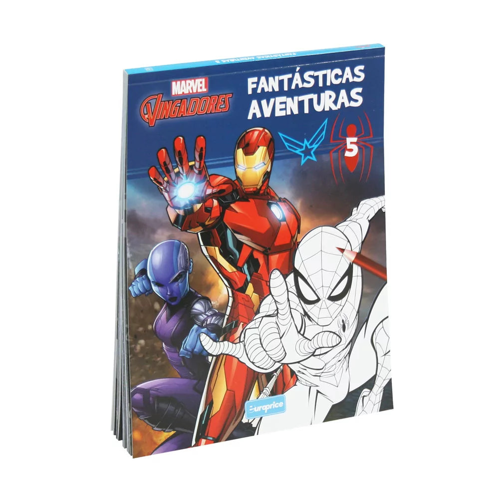 Marvel Avengers Fantastic Adventures - Colouring Book - Anilas UK