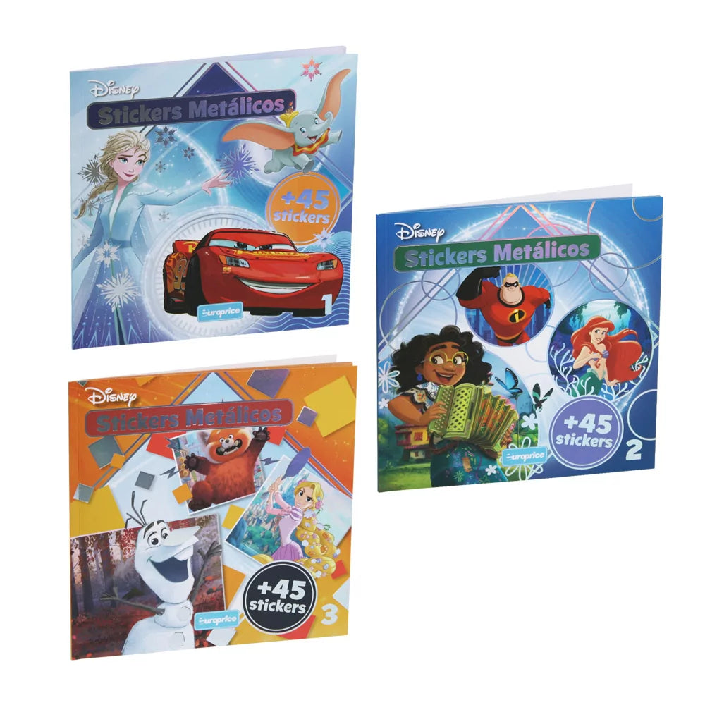 Disney Metallic Stickers - Anilas UK