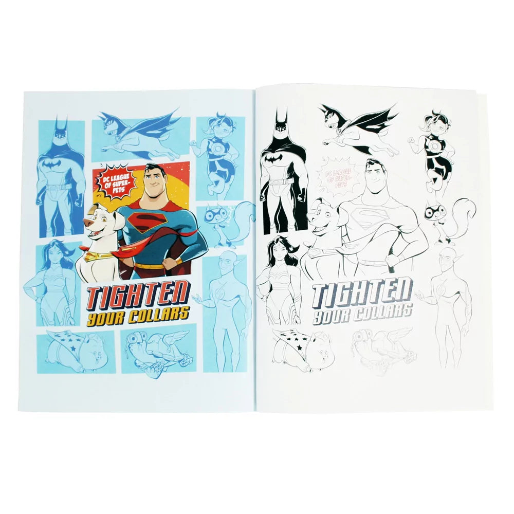 League of SuperPets Colouring - Anilas UK