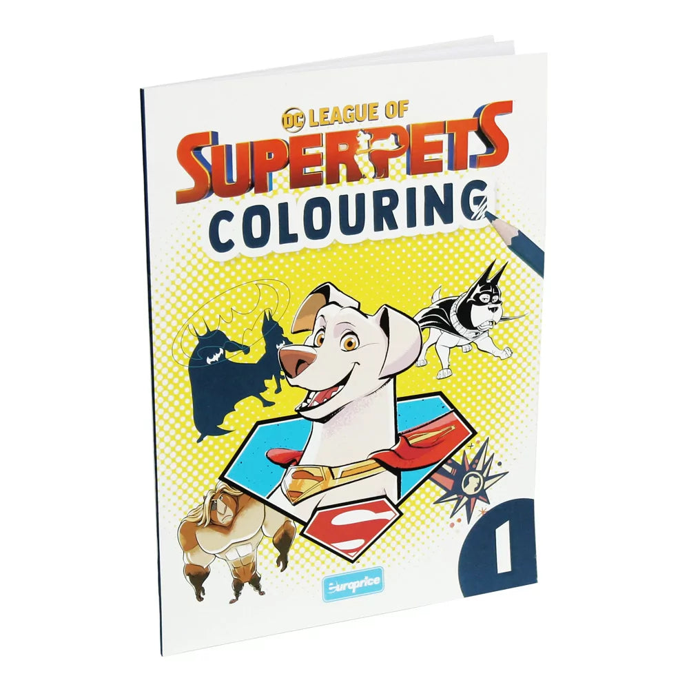League of SuperPets Colouring - Anilas UK