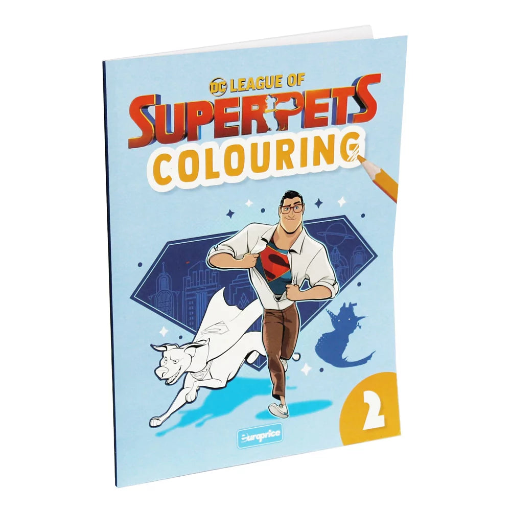 League of SuperPets Colouring - Anilas UK