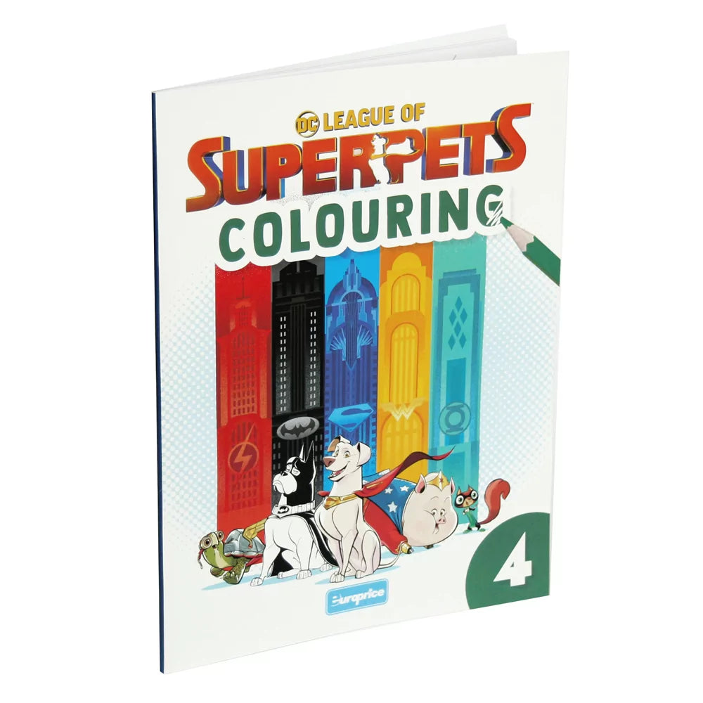 League of SuperPets Colouring - Anilas UK