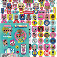 L.O.L Surprise! Mega Sticker Pack - Anilas UK