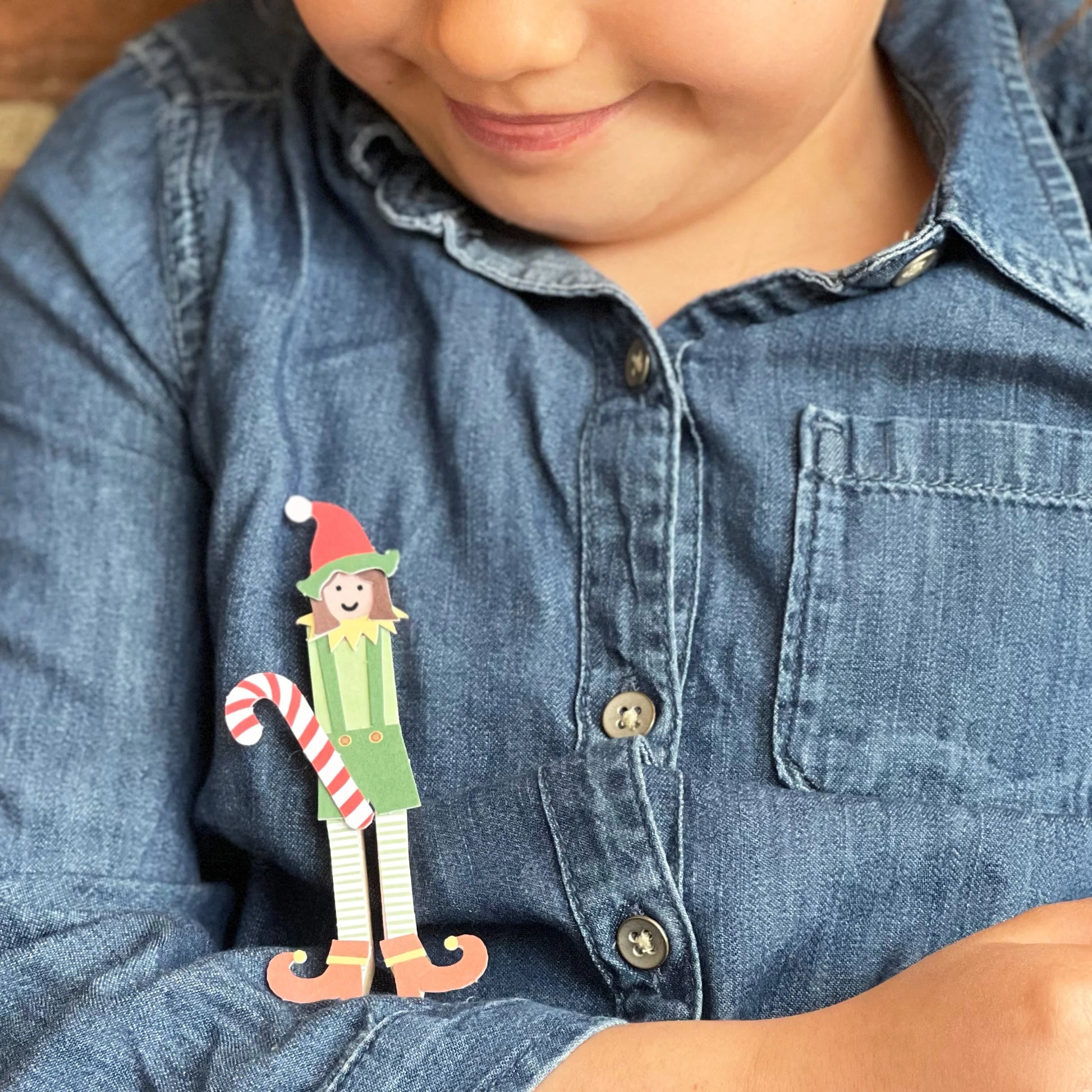 Make Your Own Elf Peg Doll - Anilas UK