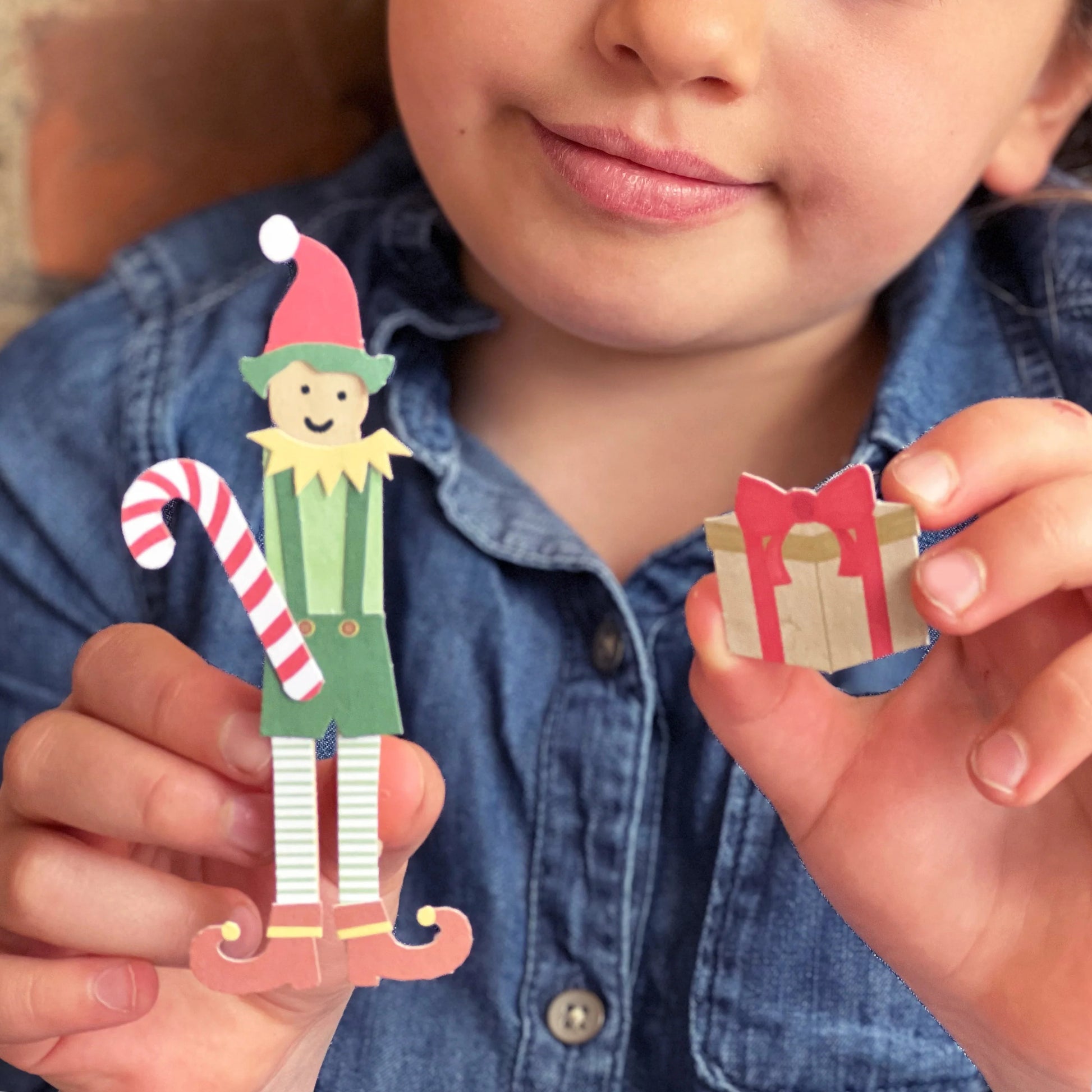 Make Your Own Elf Peg Doll - Anilas UK