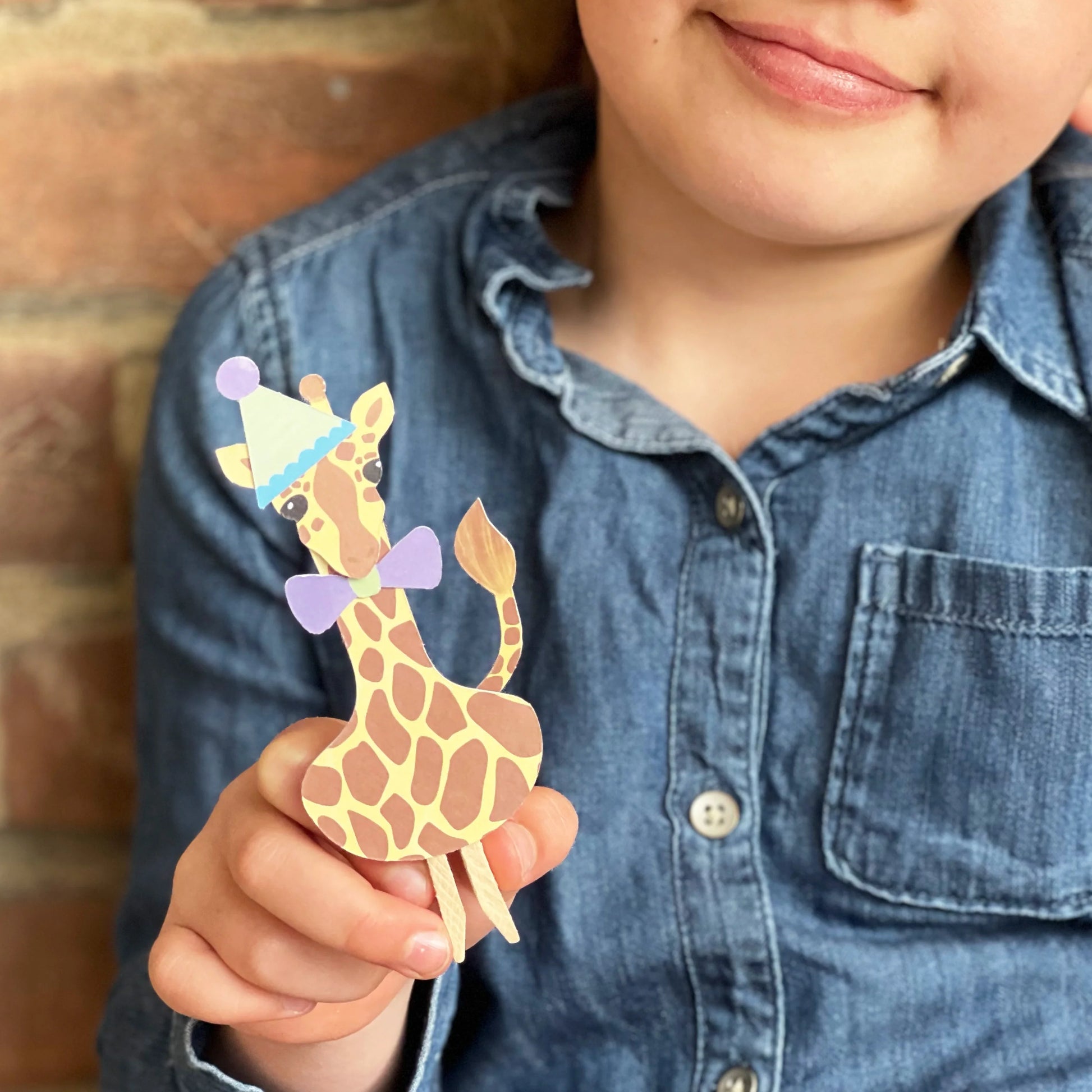 Make Your Own Giraffe Peg Doll - Anilas UK