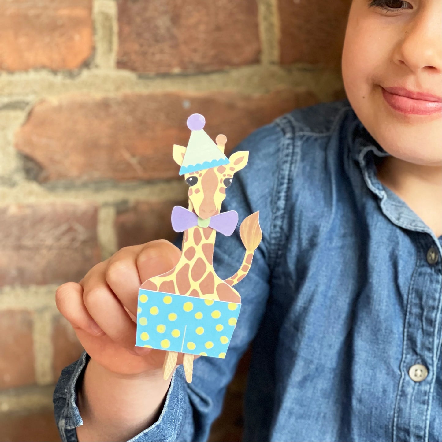 Make Your Own Giraffe Peg Doll - Anilas UK