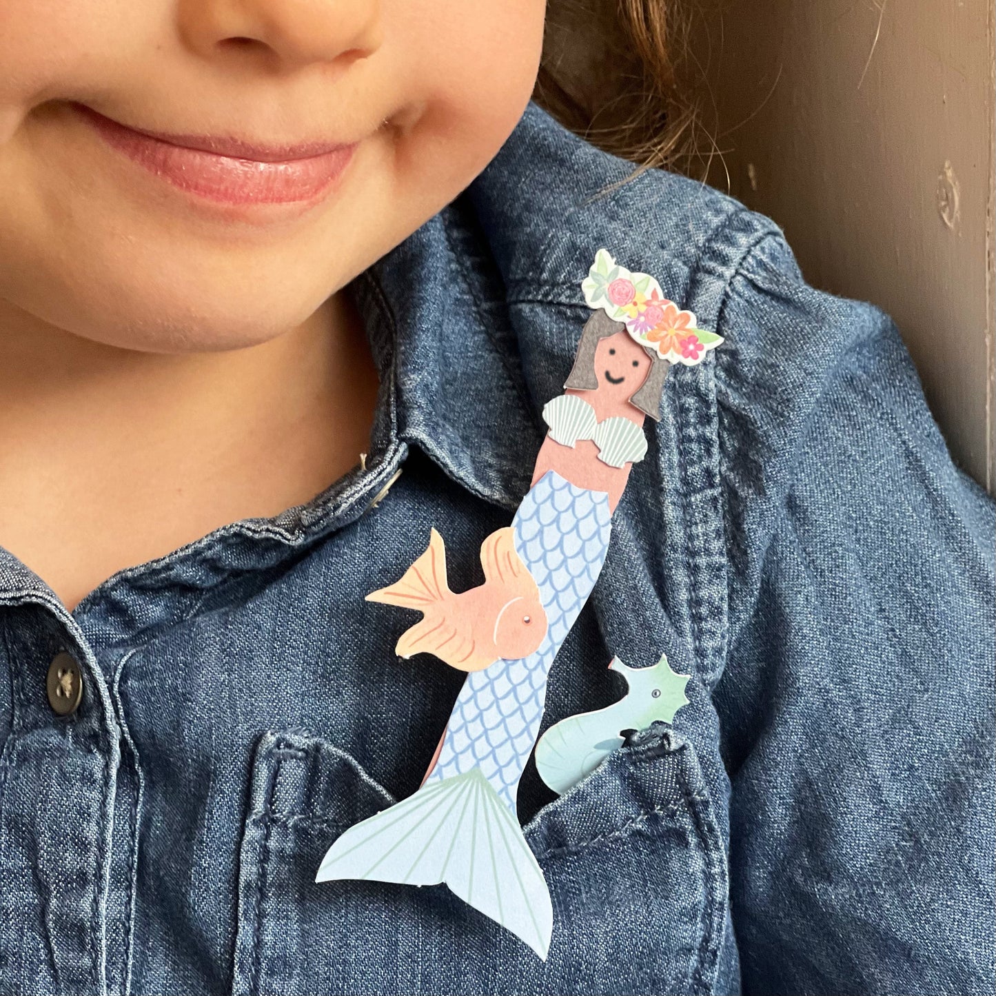 Make Your Own Mermaid Peg Doll - Anilas UK