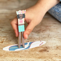 
              Make Your Own Surfer Peg Doll
            