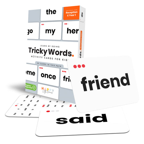 Tricky Words Flashcards - Reception & Year 1 - Anilas UK