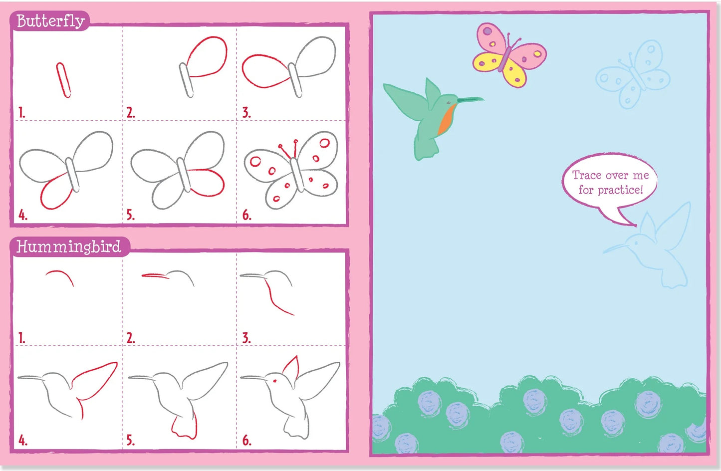 Learn to Draw Flower Garden! - Anilas UK