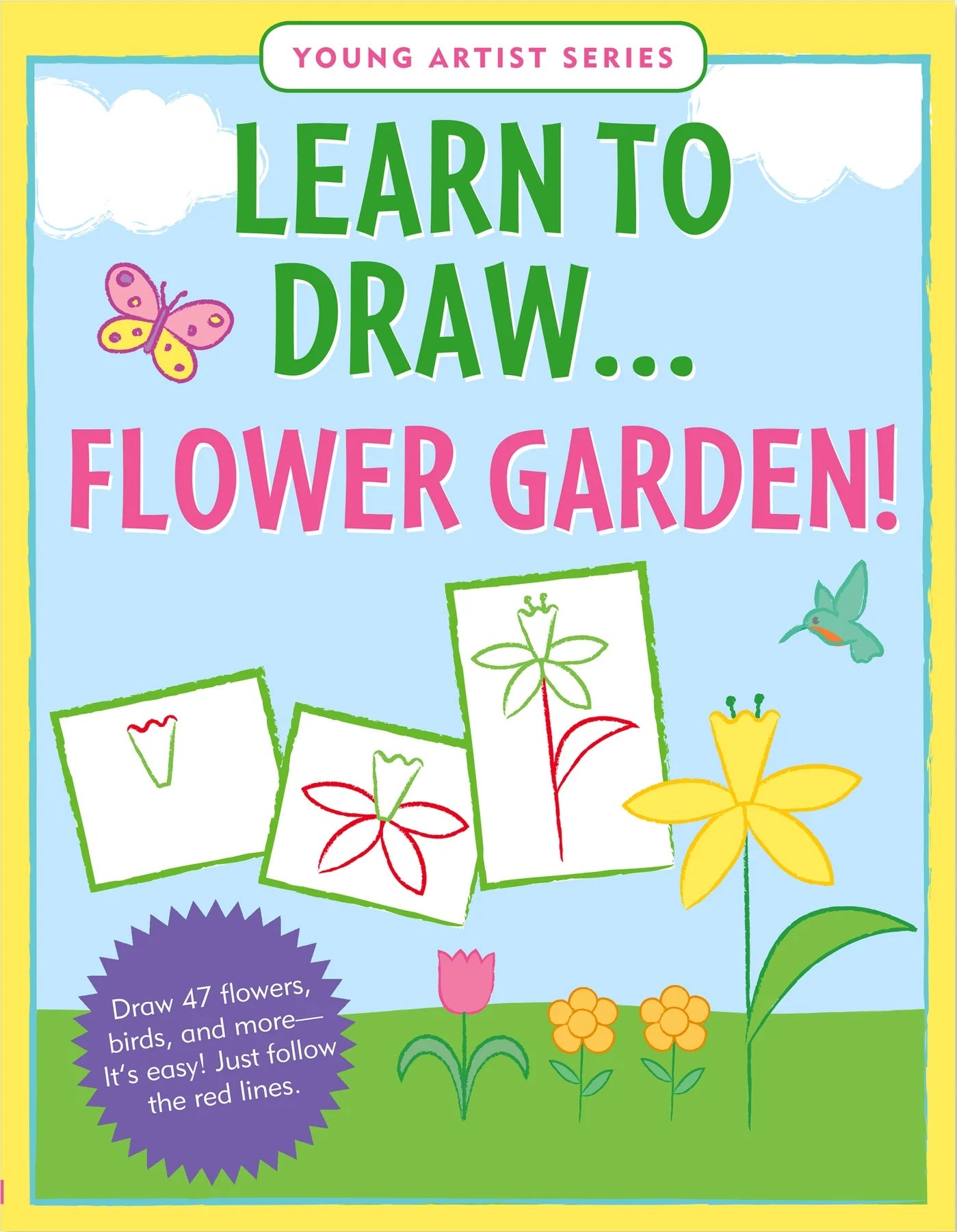 Learn to Draw Flower Garden! - Anilas UK