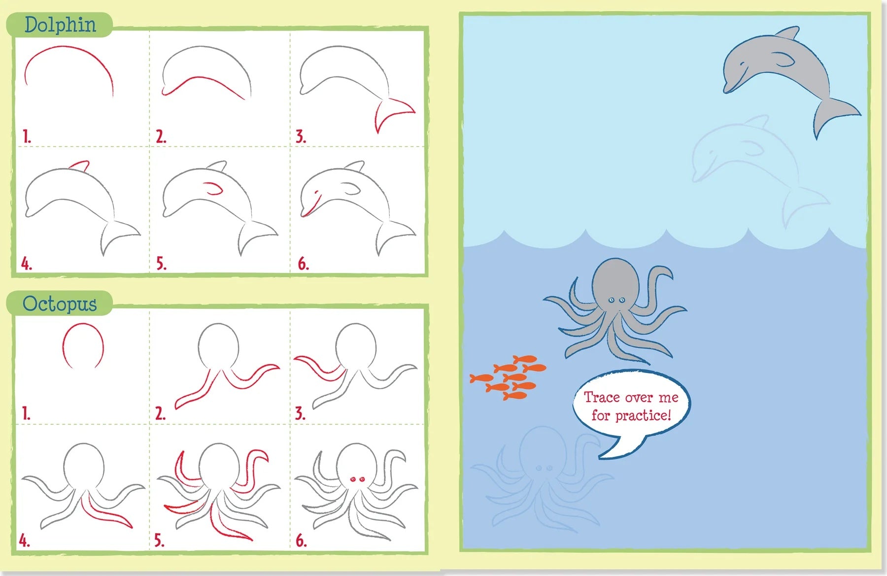 Learn to Draw Ocean Wonders! - Anilas UK