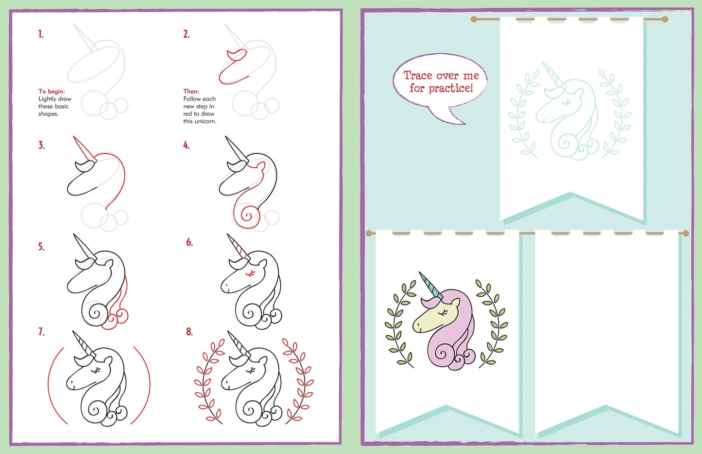 Learn to Draw Unicorns, Mermaids & More! - Anilas UK