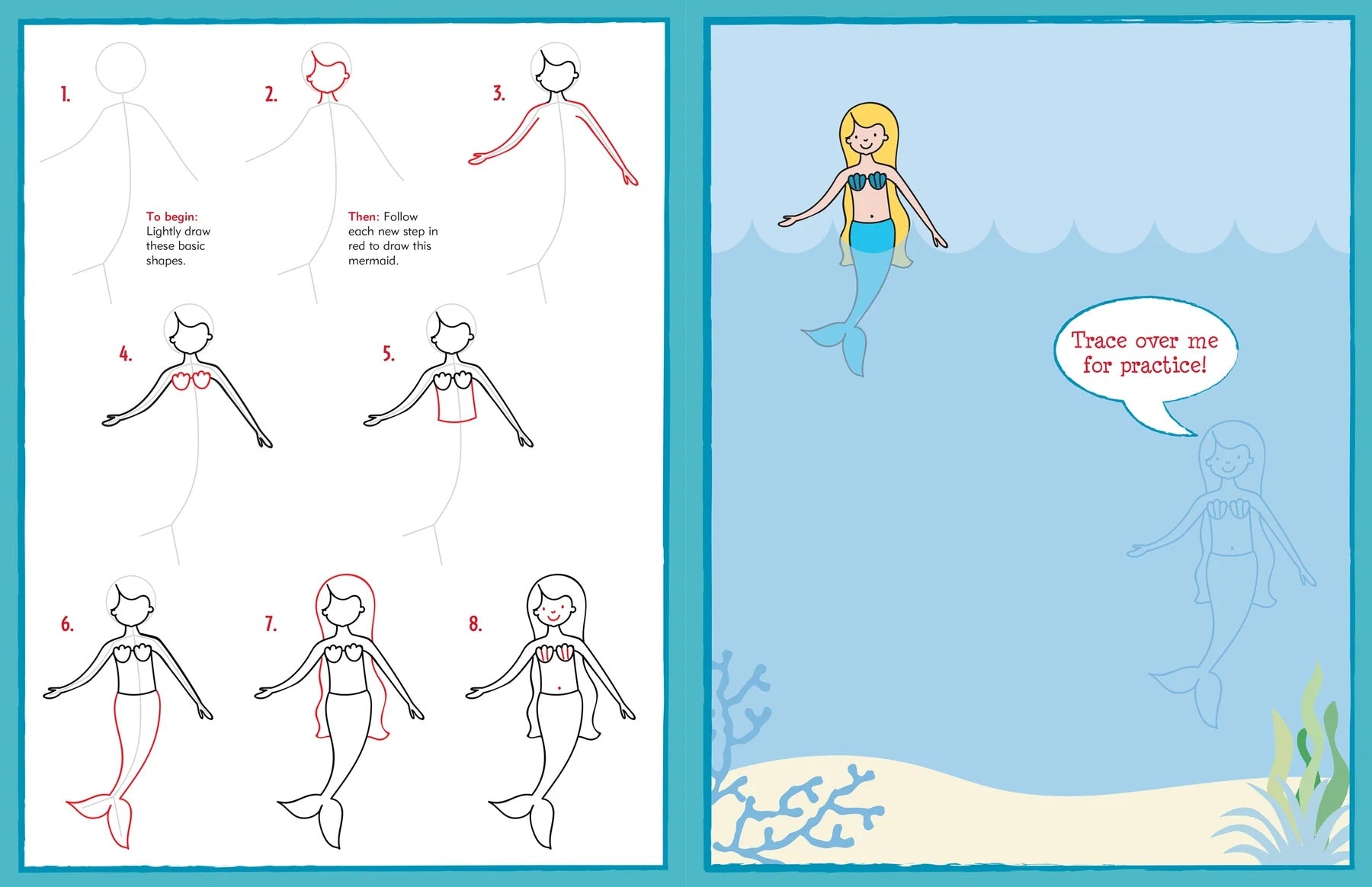 Learn to Draw Unicorns, Mermaids & More! - Anilas UK