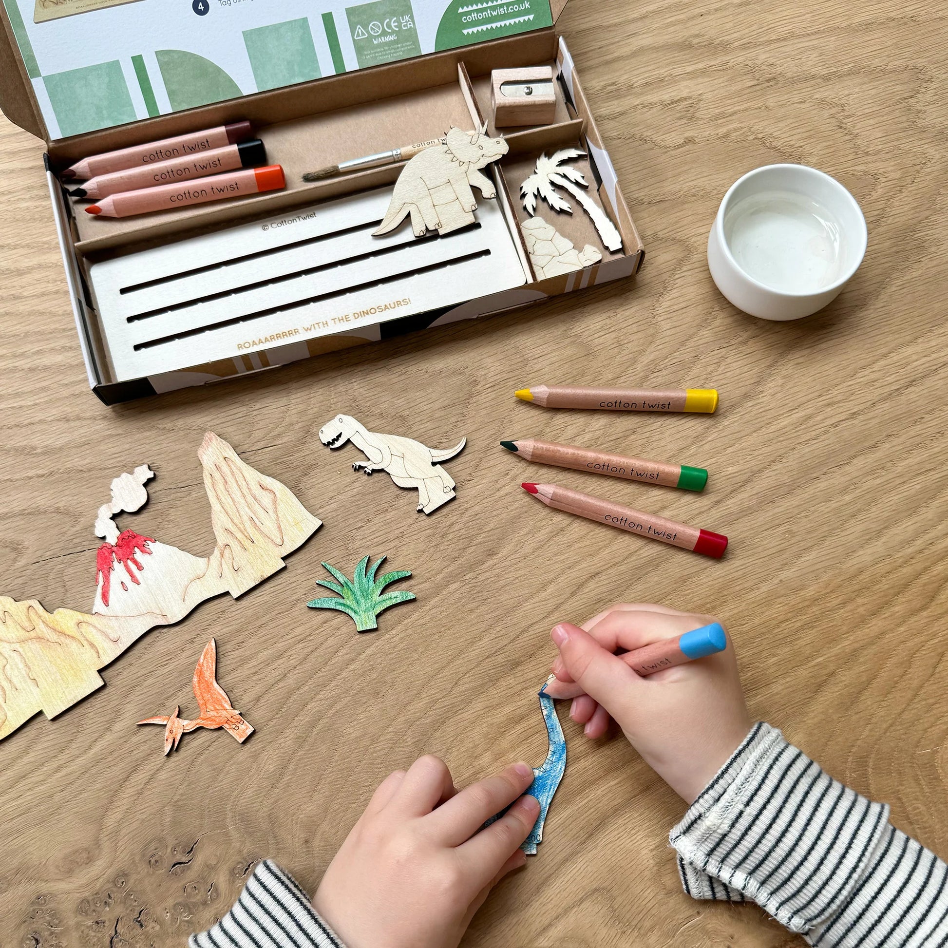 Make Your Own Dinosaur Scene Craft Kit - Anilas UK