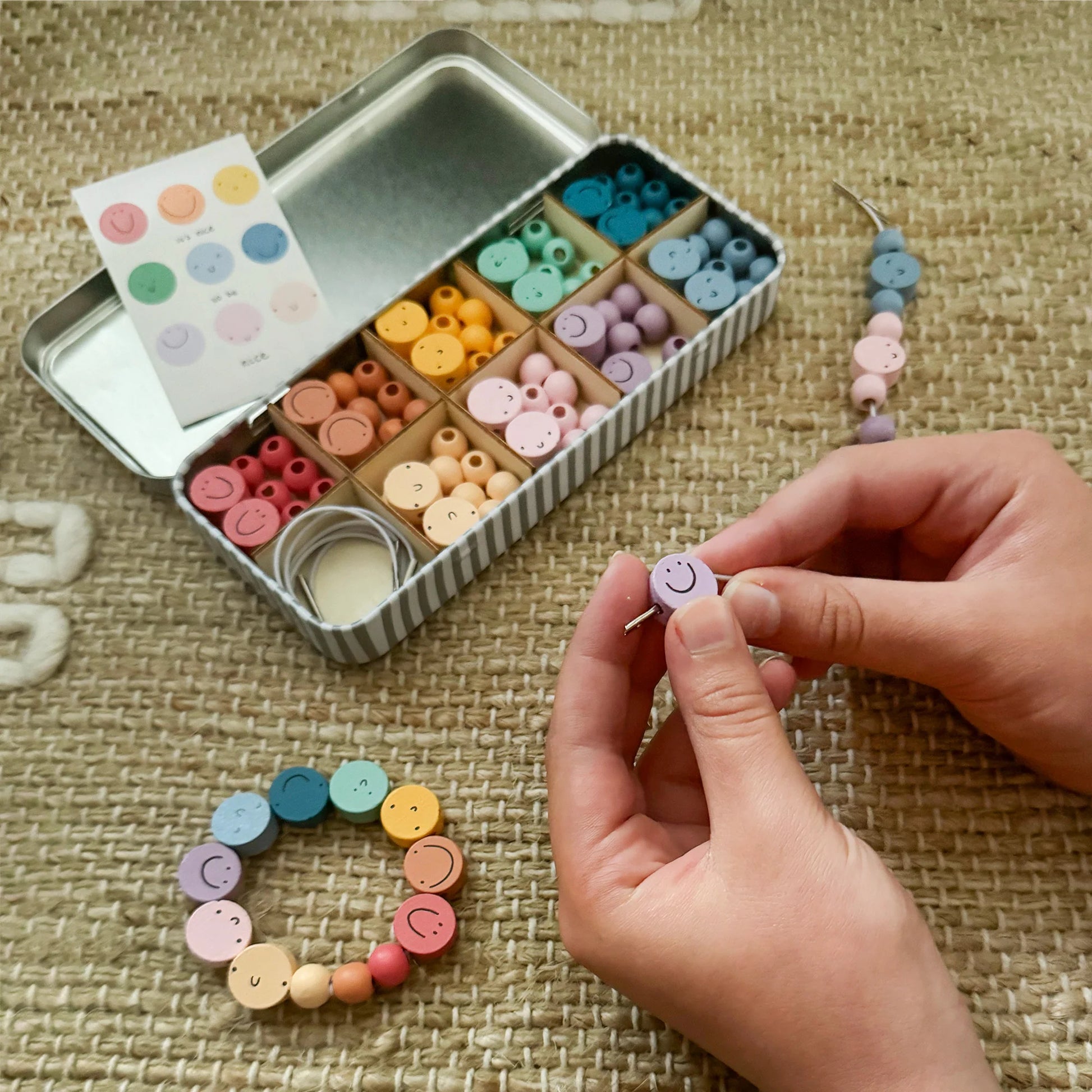 It's Nice To Be Nice Bracelet Beading Kit - Anilas UK