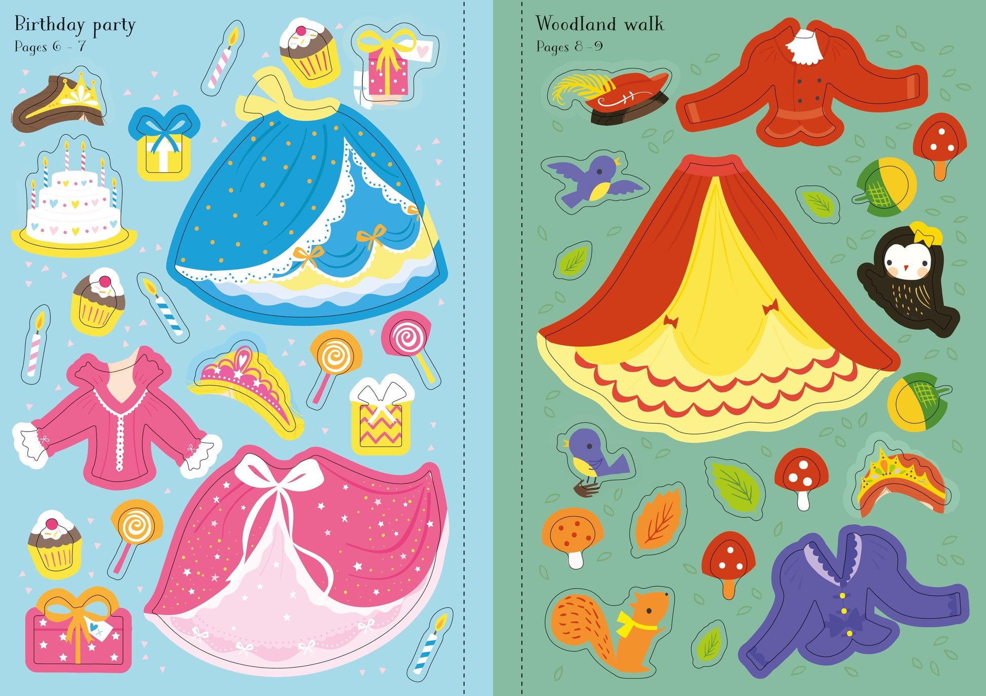 Little Sticker Dolly Dressing Princess - Anilas UK