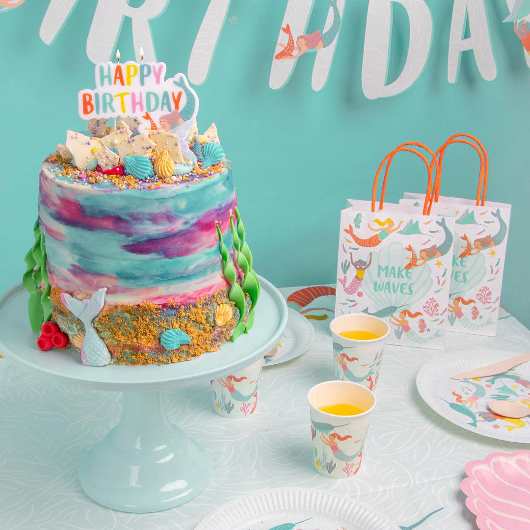 Mermaid & Sea Creatures Party Bags - 8 Pack - Anilas UK