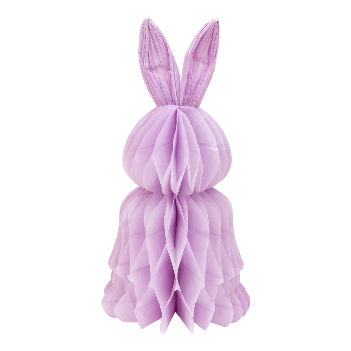 Lilac Bunny Honeycomb Table Decoration - Anilas UK