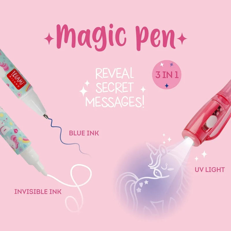 Invisible Ink Magic pen - Unicorn - Anilas UK