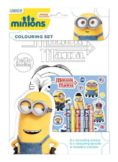 Minions Colouring Set