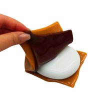  Mushmeez Taba Squishy in Action, Stretchy Sensory Toy for Play