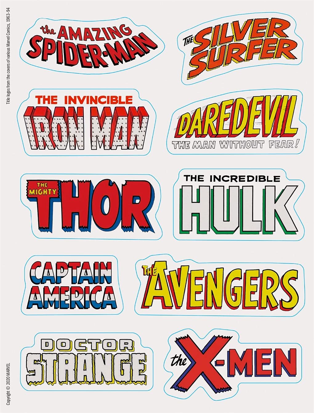 Marvel Classic Sticker Book - Anilas UK