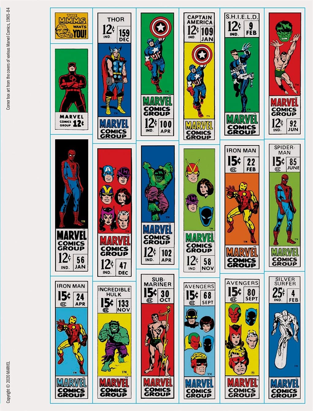 Marvel Classic Sticker Book - Anilas UK