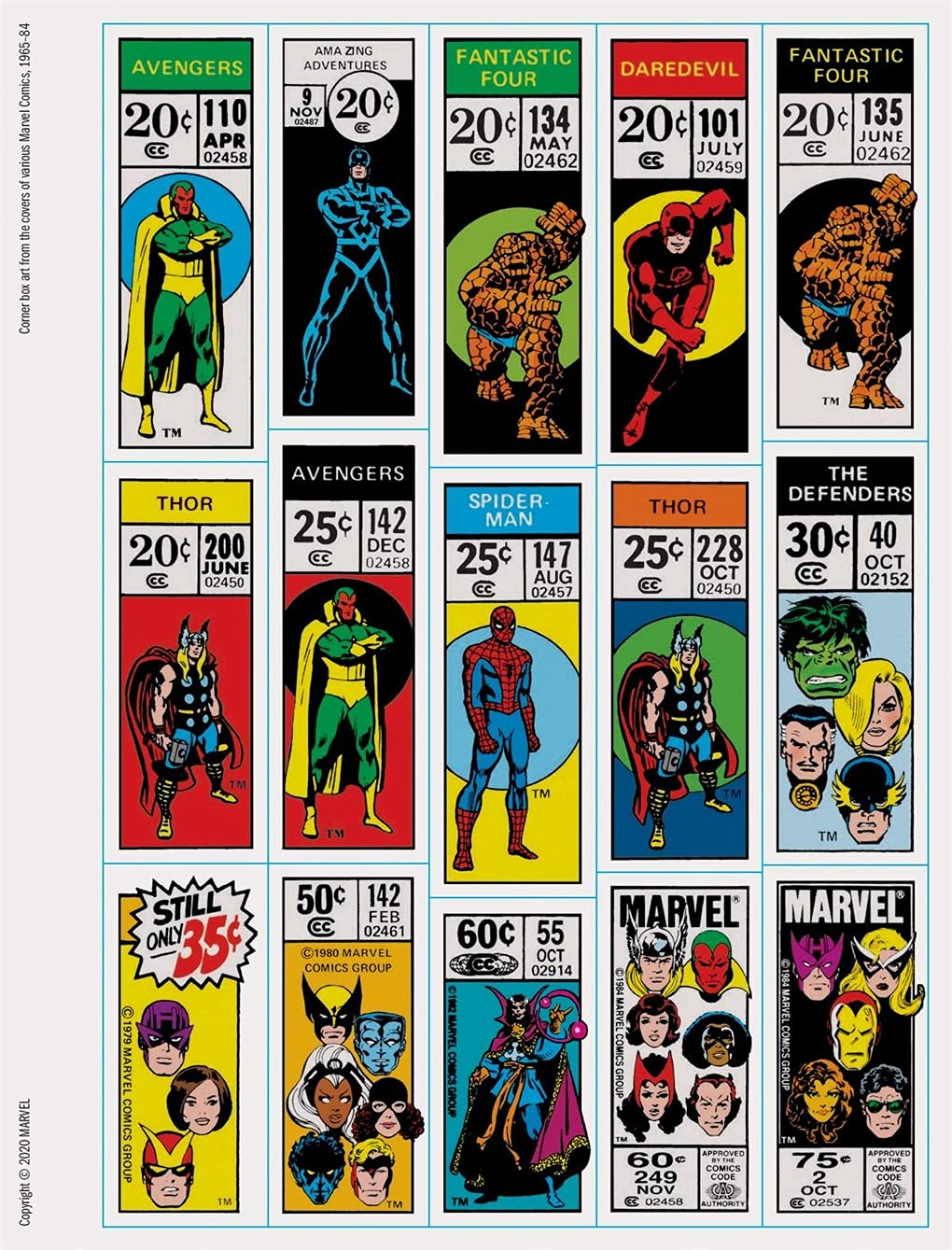Marvel Classic Sticker Book - Anilas UK