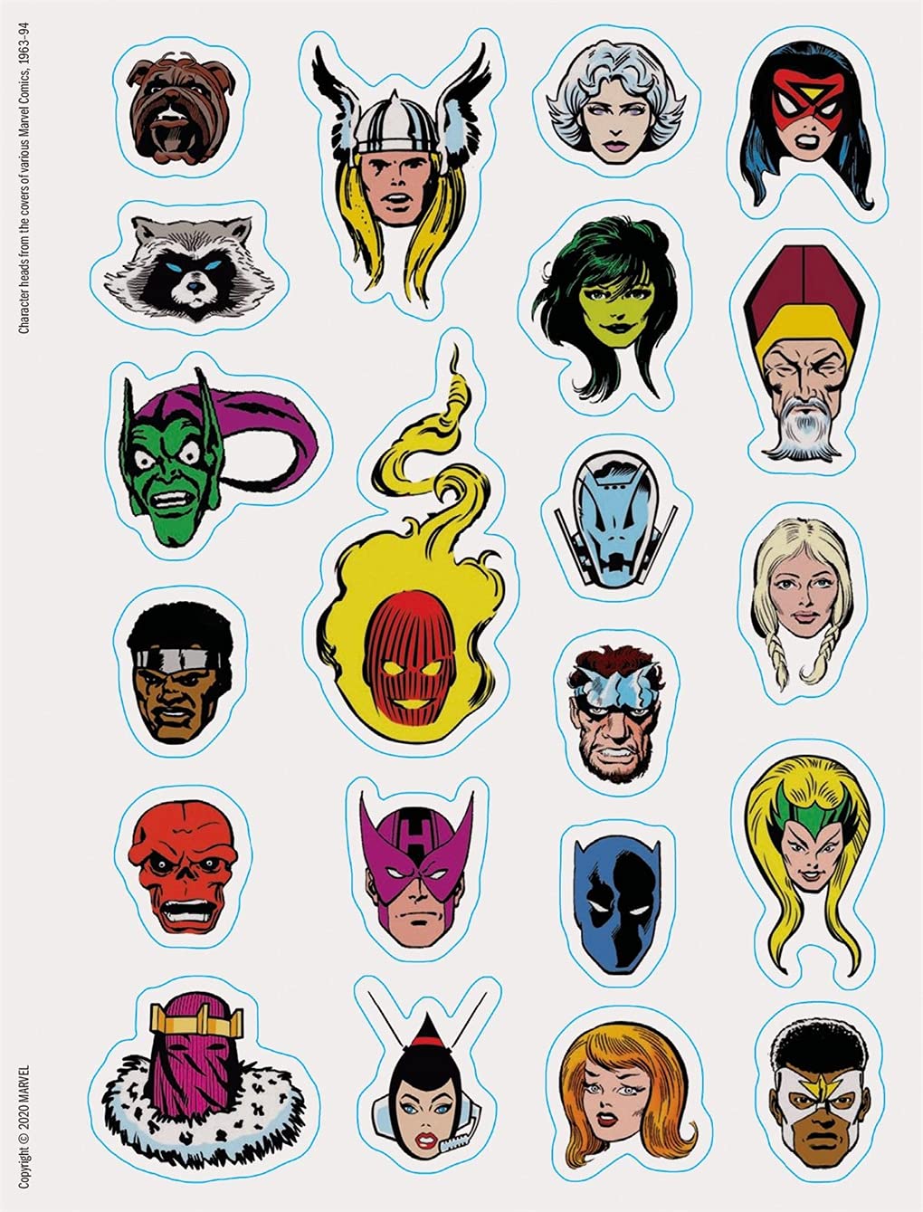 Marvel Classic Sticker Book - Anilas UK