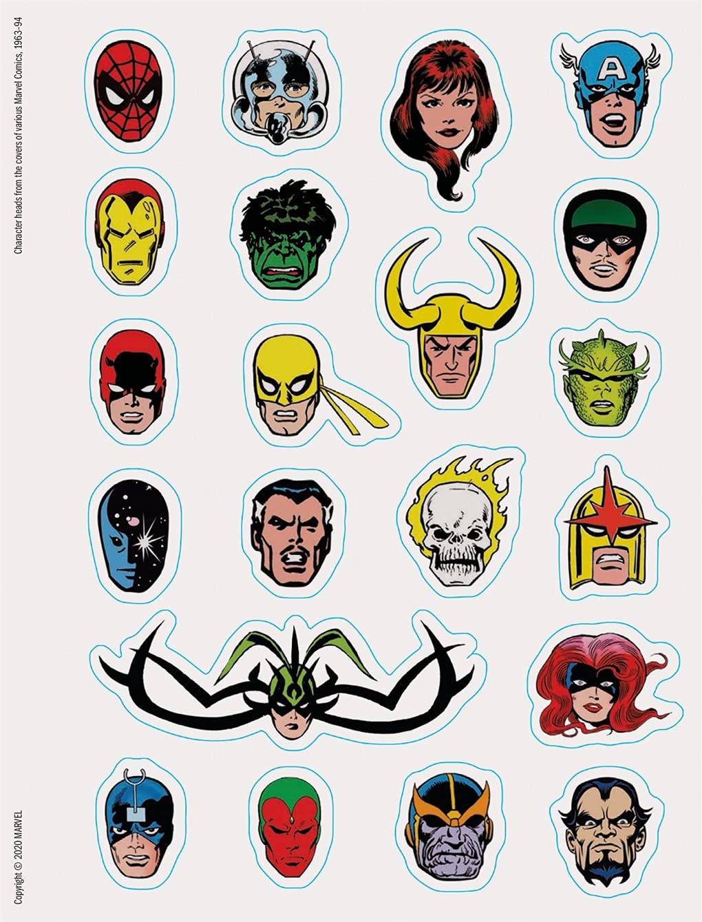 Marvel Classic Sticker Book - Anilas UK