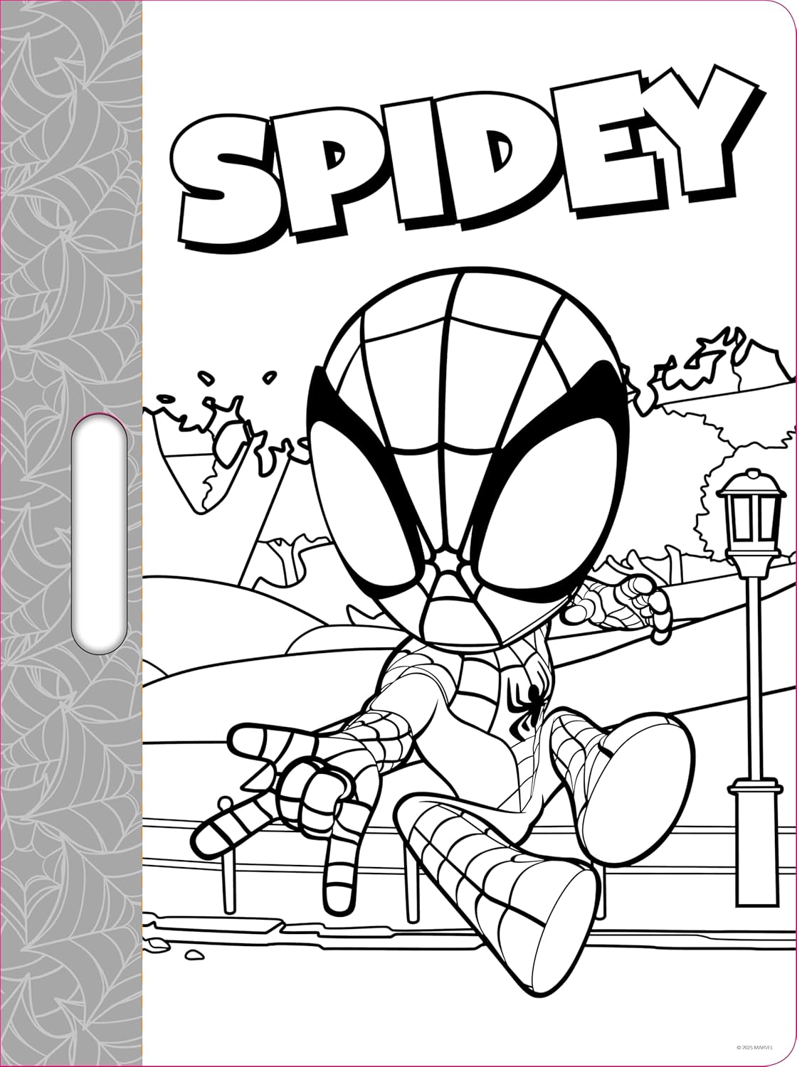 Marvel Spidey and his Amazing Friends: Giant Colour-Me Pad - Anilas UK