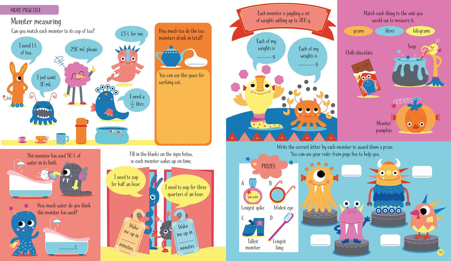 Measuring Things Activity Book - Anilas UK