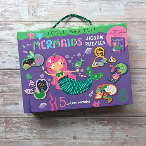 Mermaids Jigsaw Puzzles - Touch and Feel - Anilas UK