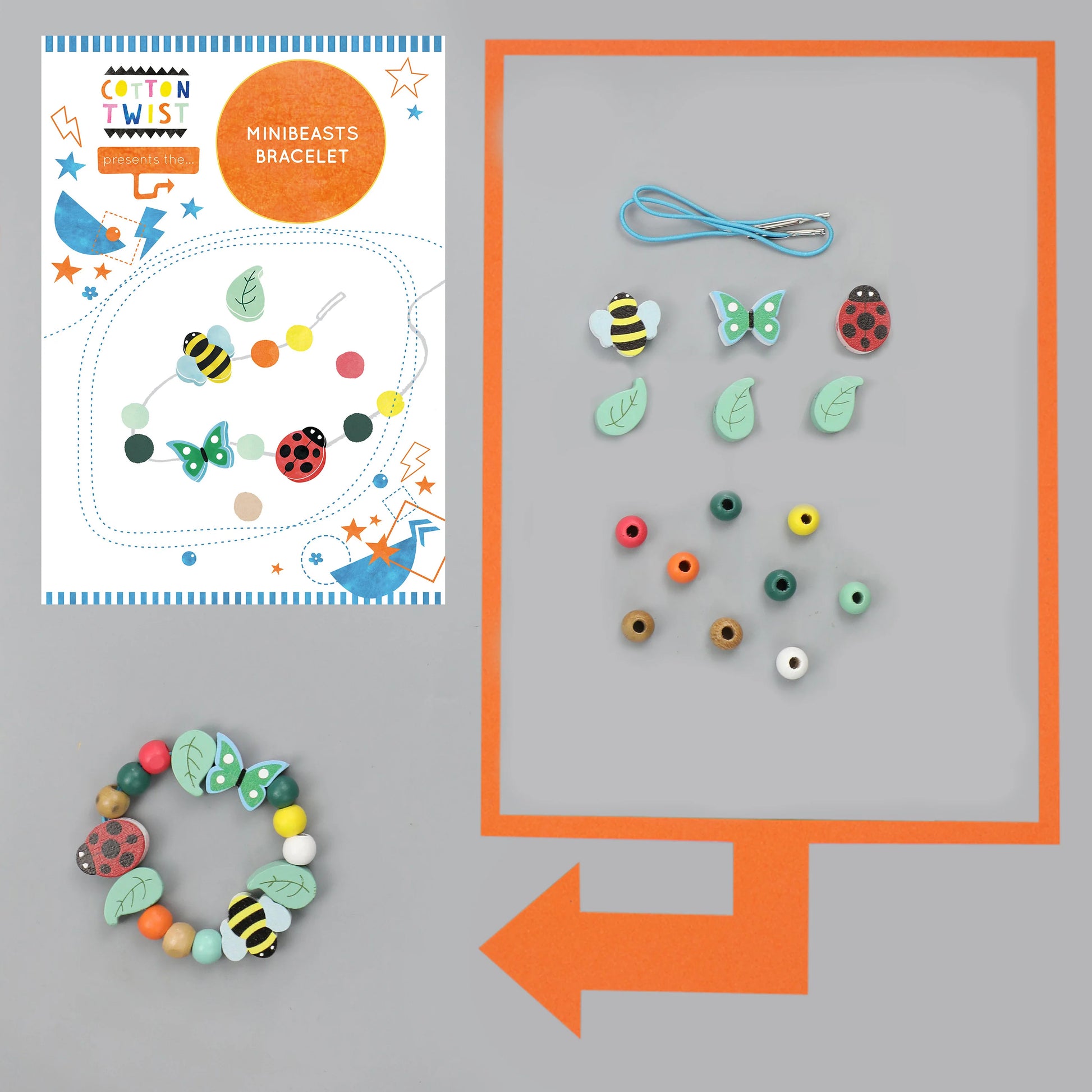 Make Your Own Minibeast Bracelet - Anilas UK