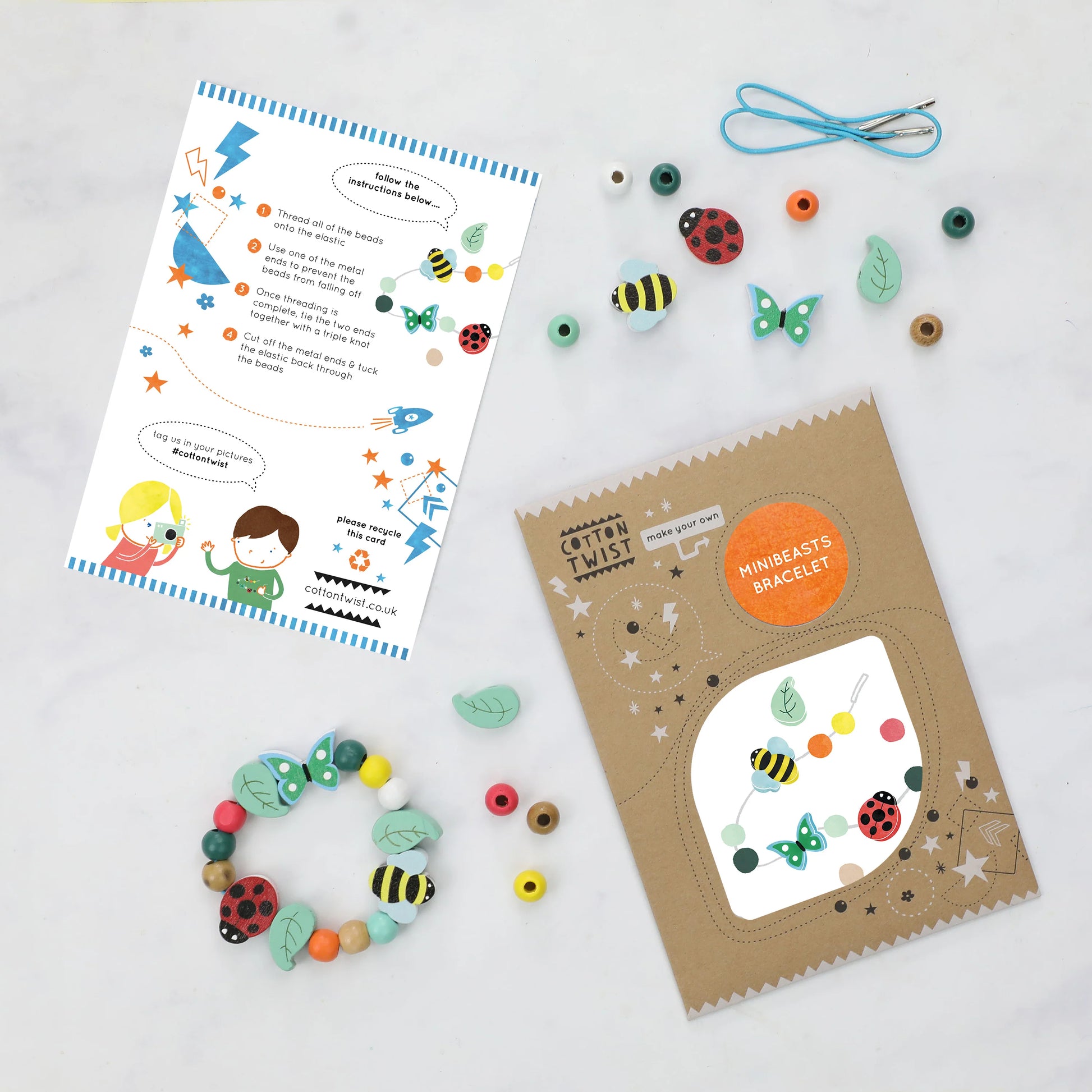 Make Your Own Minibeast Bracelet - Anilas UK