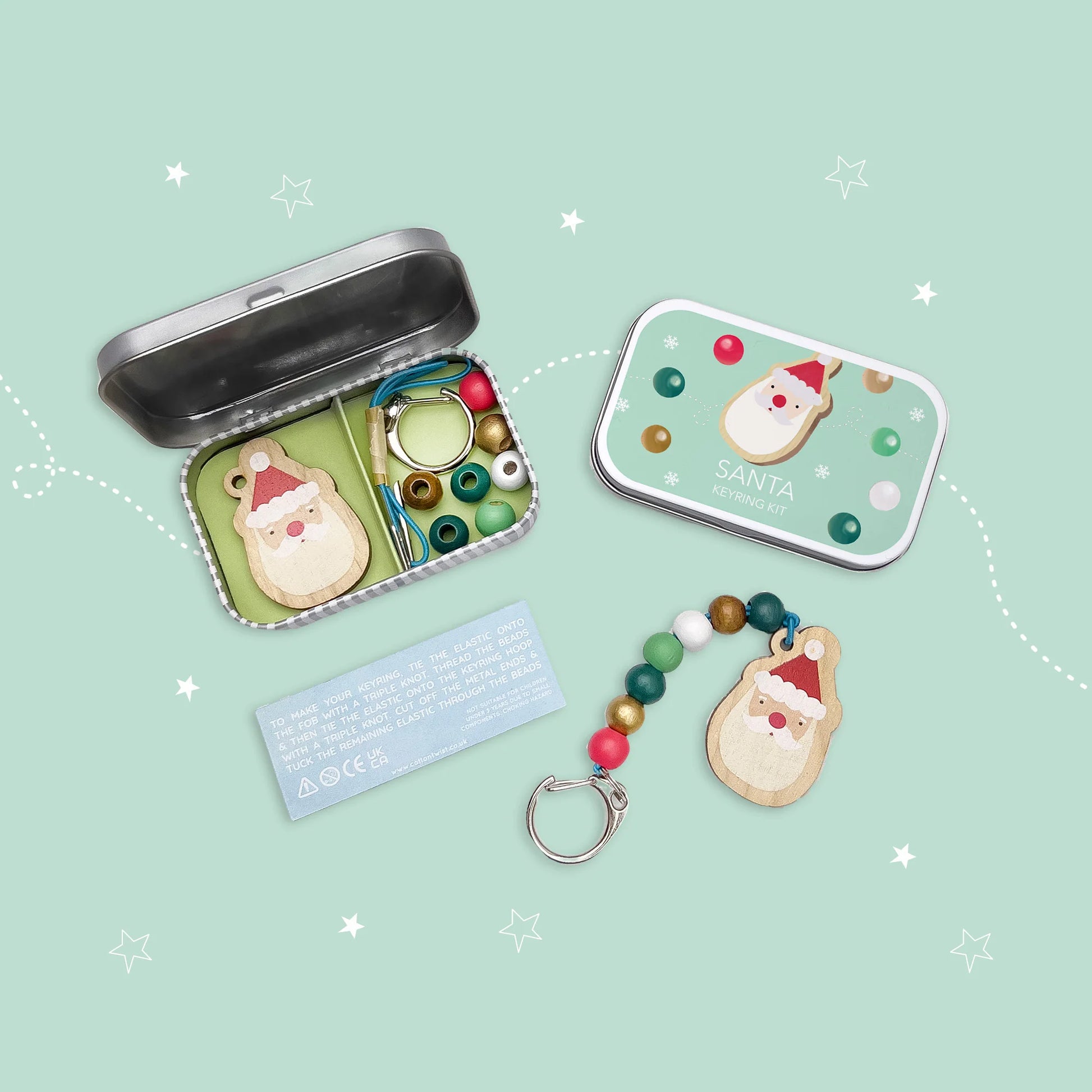 Santa Keyring Gift Kit - Anilas UK