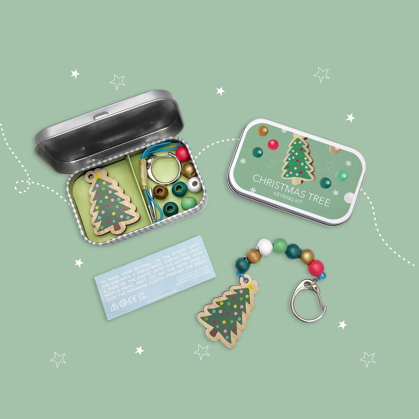 Christmas Tree Keyring Gift Kit - Anilas UK