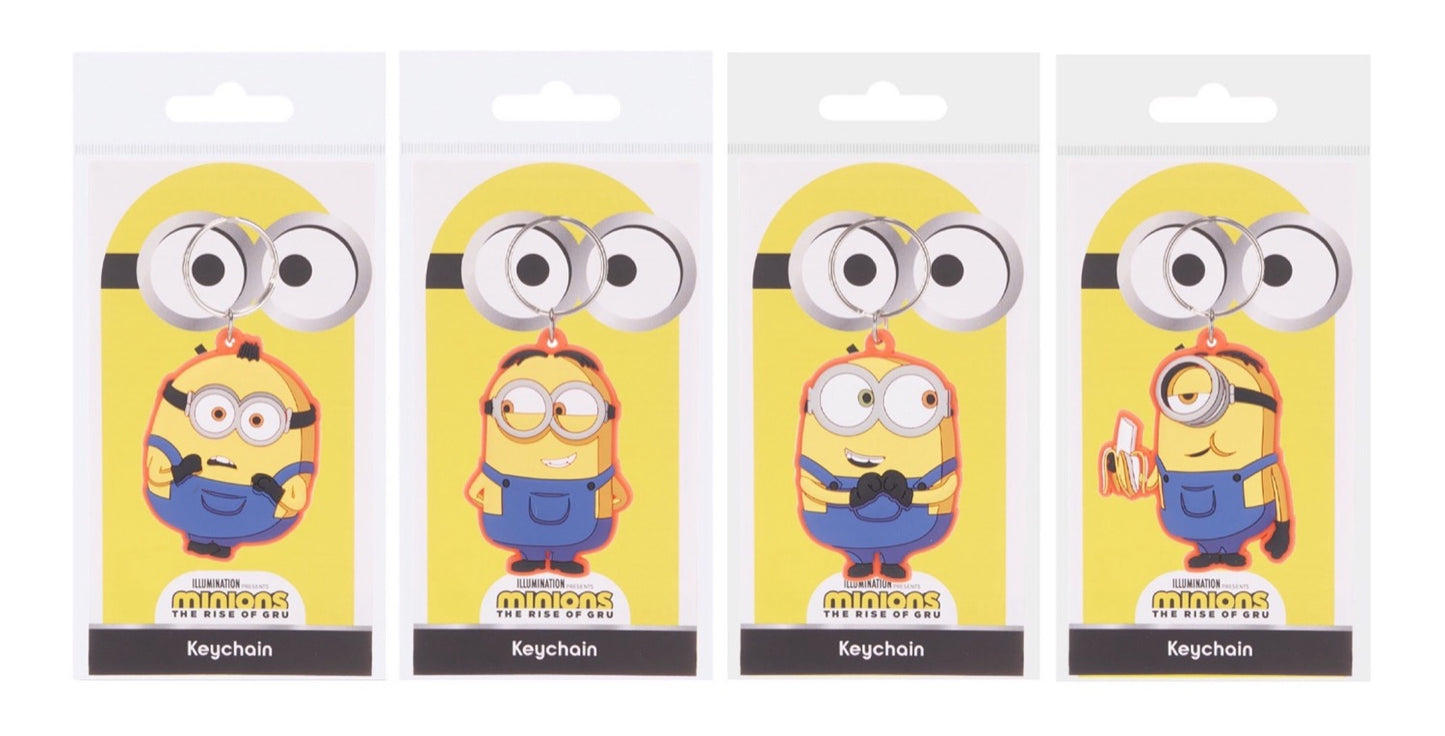 Minions 2D Keyrings