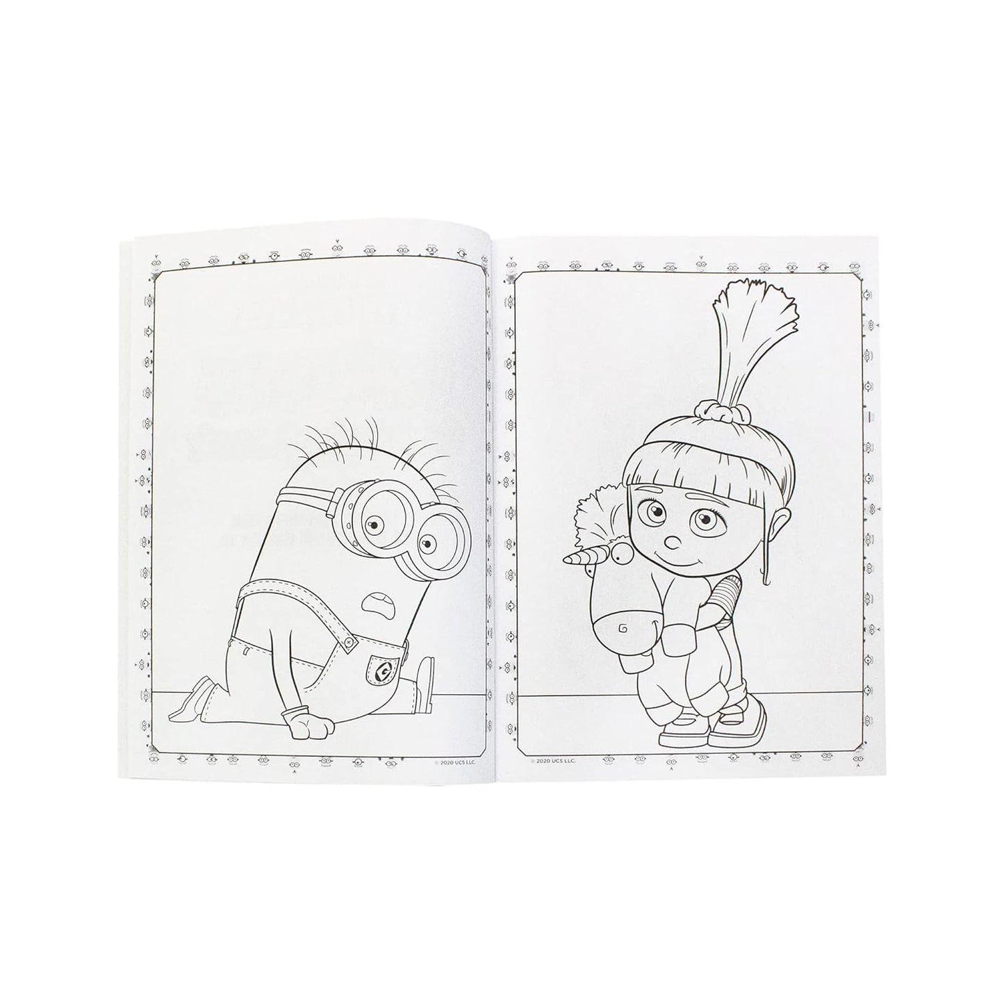 Minions - Unicorn - Colouring Book - Anilas UK