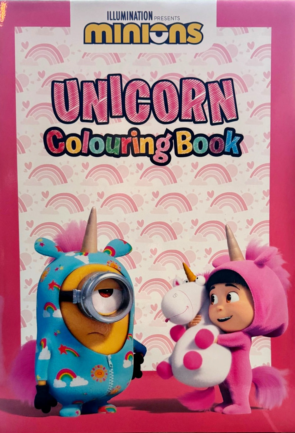 Minions - Unicorn - Colouring Book - Anilas UK