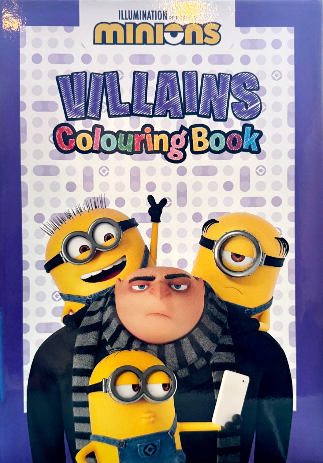 Minions - Villains- Colouring Book - Anilas UK