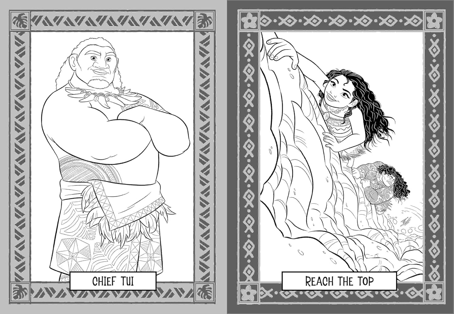 Disney Moana: Super Colouring Book (including 8 felt-tip pens) - Anilas UK