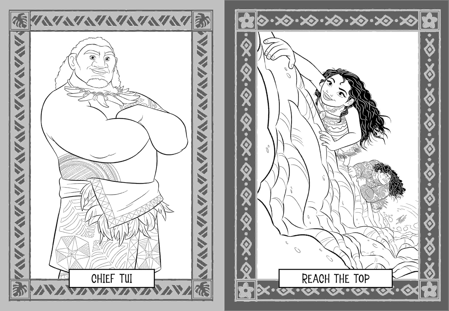 Disney Moana: Super Colouring Book (including 8 felt-tip pens) - Anilas UK