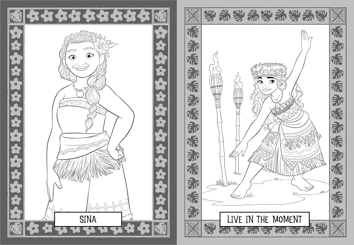 Disney Moana: Super Colouring Book (including 8 felt-tip pens) - Anilas UK