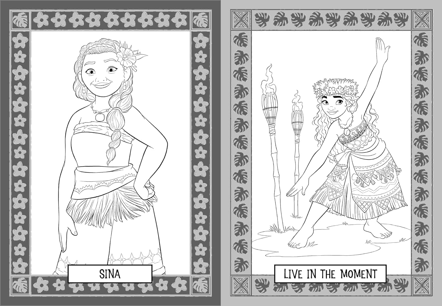 Disney Moana: Super Colouring Book (including 8 felt-tip pens) - Anilas UK